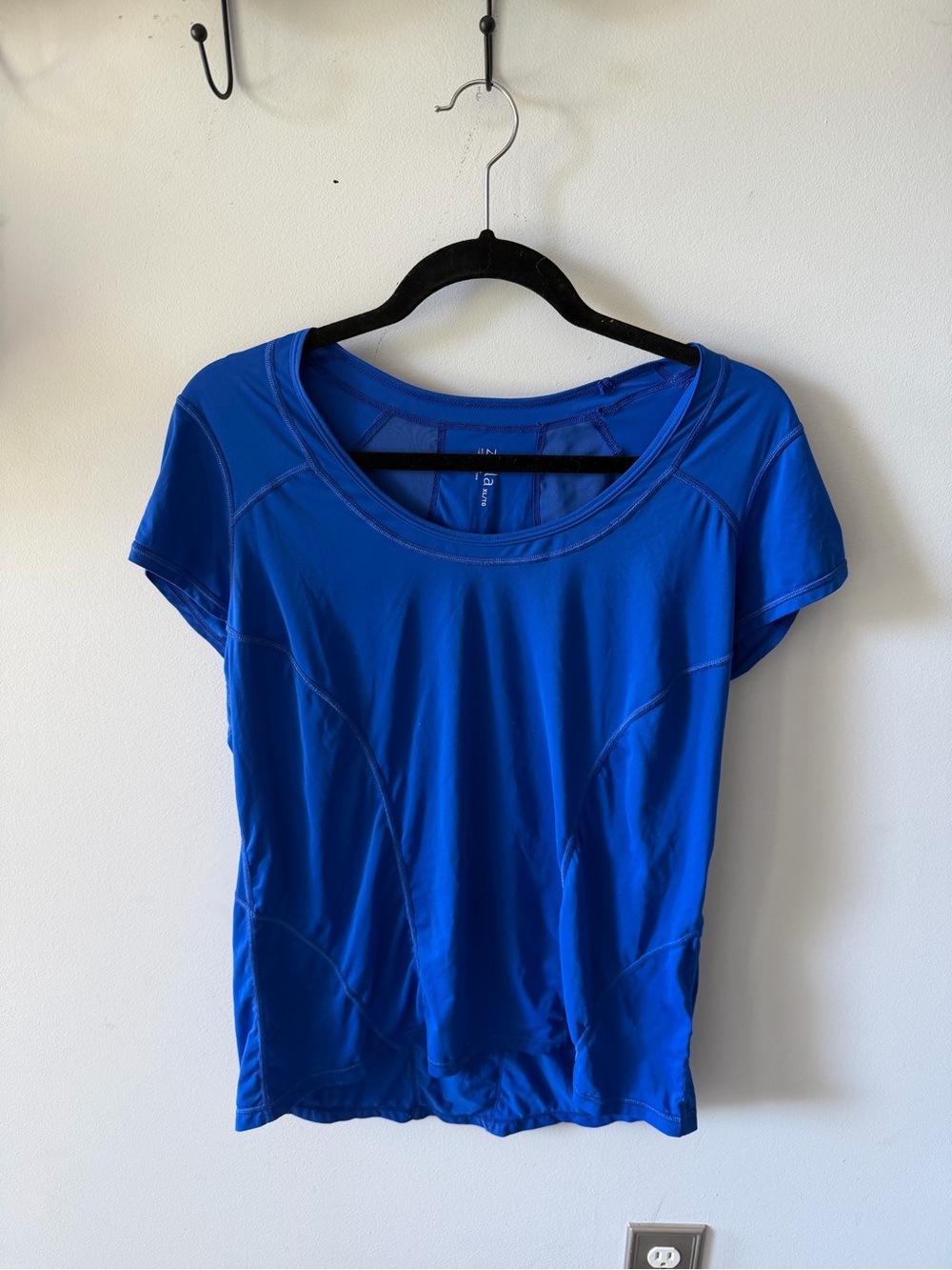 Zella Royal Blue Short Sleeve Performance Scoop Neck Tee